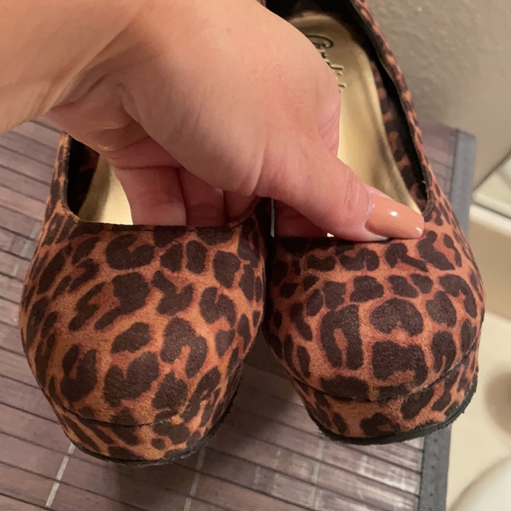 Candies Animal Print Stilletos - Picture 6 of 8